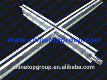ceiling tee grid, Normal Groove Black ceiling T-grid/ T-bar