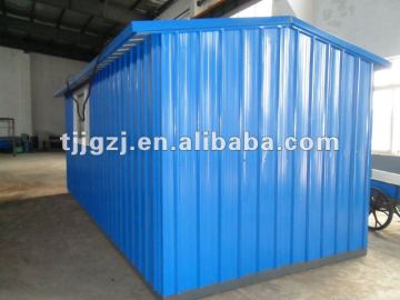 Trapezoid metal roof sheet