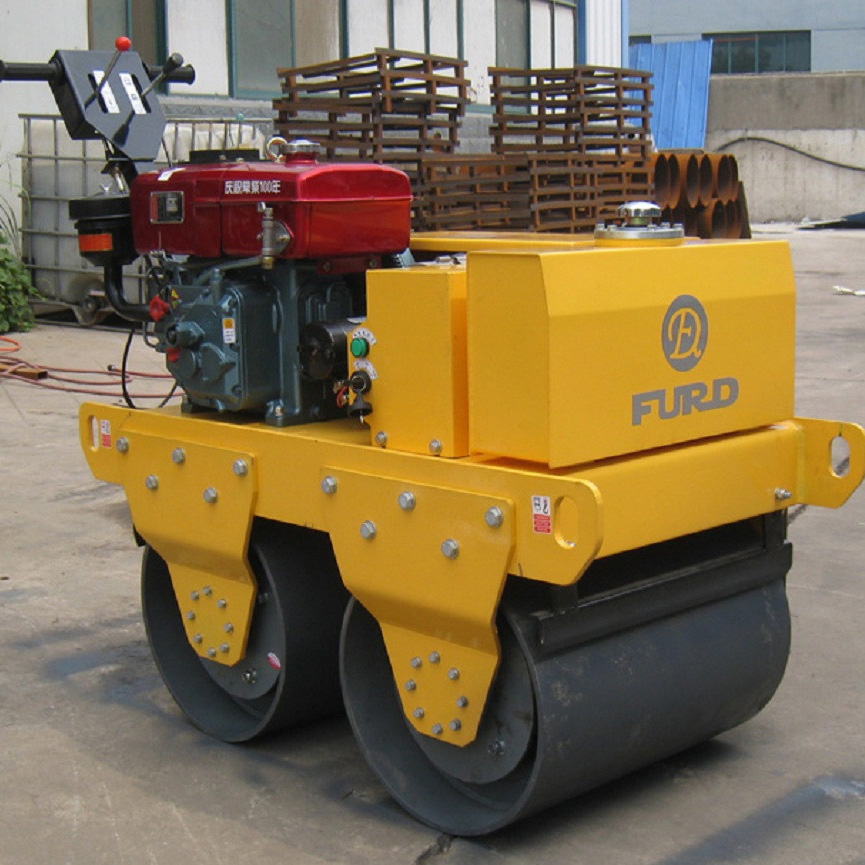 Diesel Road Roller Machine For Road Construction