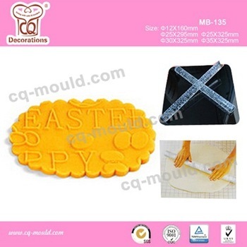 embossing imprint Gum paste Roller
