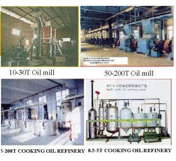 5-300t Rapeseeds/Canola Oil Equipment
