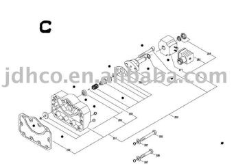 BOCK BITZER COMPRESSOR PART Crank piston cylinder body cylinder valve repair kit PART