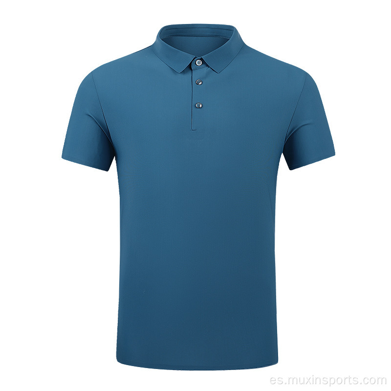 Nuevo polo ecuestre de nylon de nylon cool para hombres