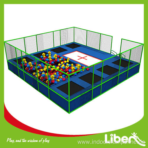 Large indoor velocity trampoline park price