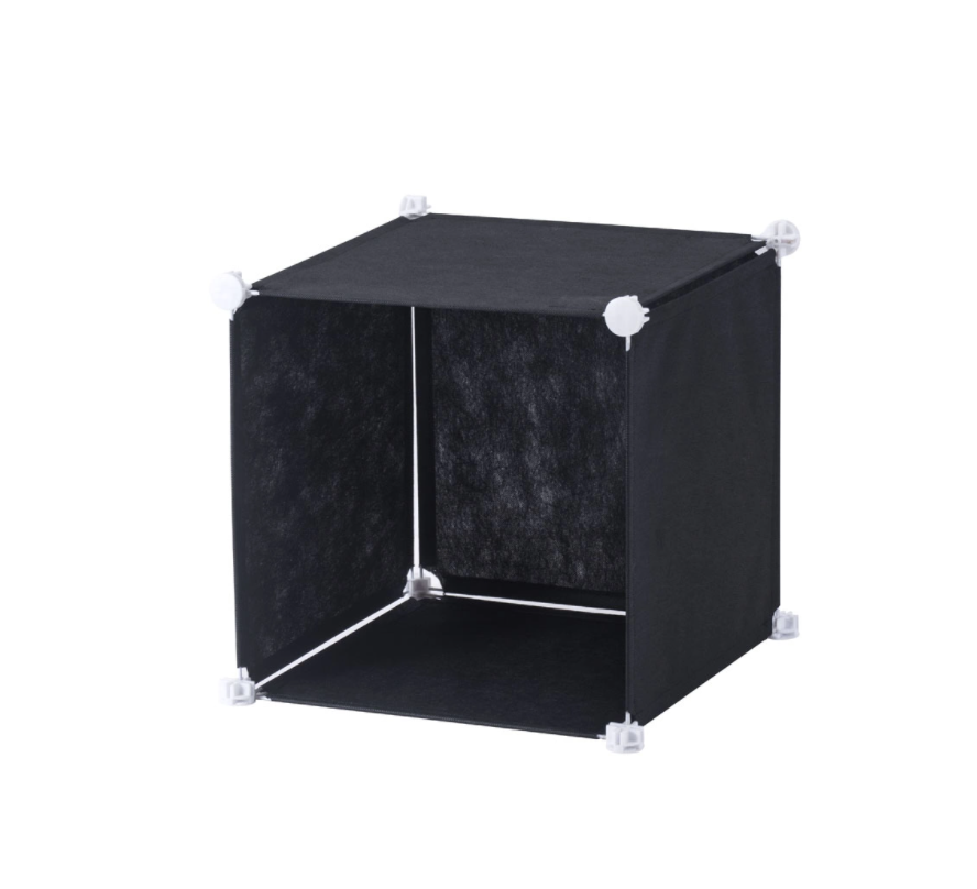 Home black metal storage basket