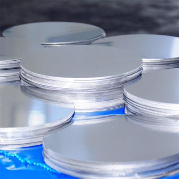Aluminium circle with some free samples