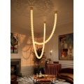 Contemporary Style Decoration Hotel Lobby Acrylic Chandelier