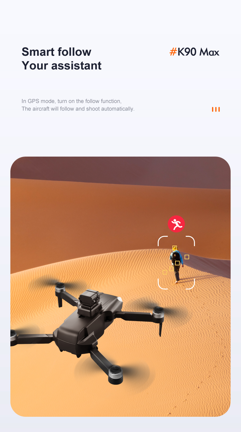 K90 Max K90 Max Drones 360 Degree Laser Obstacle Avoidance 4K HD Aerial Photography Quadcopter Brushless Helicopter UAV