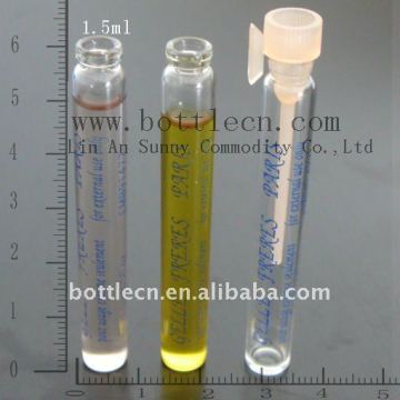 perfume vial sampler