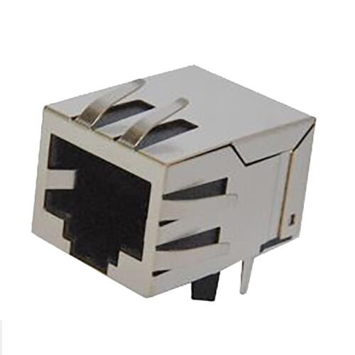 Jack blindado 1x1P RJ45 con EMI