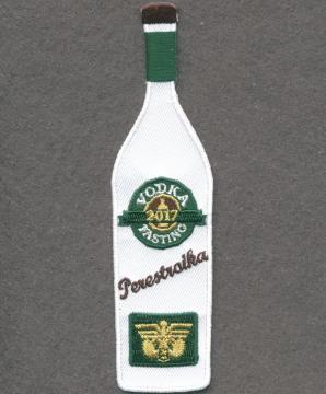 Bottle Wire Embroidered Patches