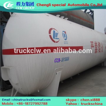 Top quality design 40ft lpg container tanker