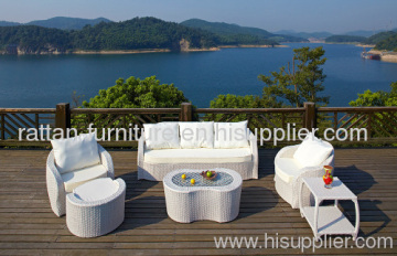 Outdoor Furniture Garden Wicker Sofa Sets 