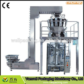 Coffee pouches packaging line, gusset bag packaging line, quad seal bag packing machine