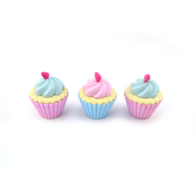 Custom Manufacturer Wholesale 3D Macaron Cake Shape Pencil Sharpener & Eraser for Students - Hot Sale