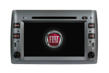 Steering Wheel Fiat Dvd Player , Built In Gps System St-8807