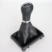 Leather 6 Speed Gear Shift Knob for Audi New A4