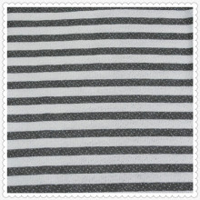 Knitted stripe fabric for garment