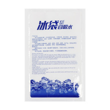 Disposable Absorbent Ice Bags for Portable Refrigerated Delivery