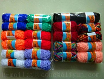 High Quality Eco-Friendly Hand Knitting Crocheting 100% Acrylic Yarn