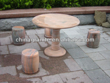 garden marble table sets