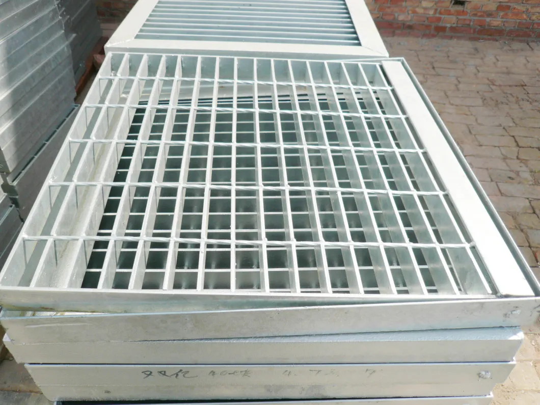 Wholesale Metal Building Materials Hot Dipped 32 X 5mm Galvanized Steel Grating