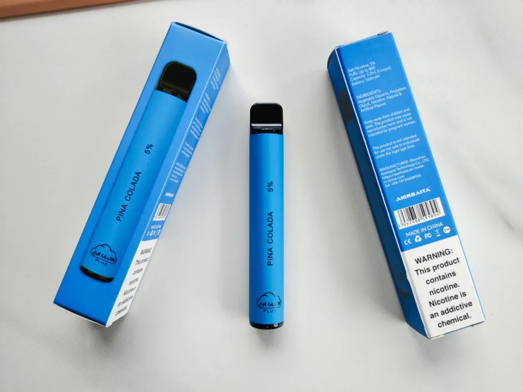 800puffs E-Cigarette Puff Bar Plus Vape Pen Fabricante de China