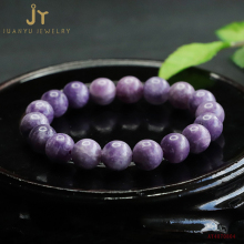 Minimalistic Sugilite Chakra Healing Crystal Beaded Bracelets for Women: Purple Energy Stone Beads Jewelry