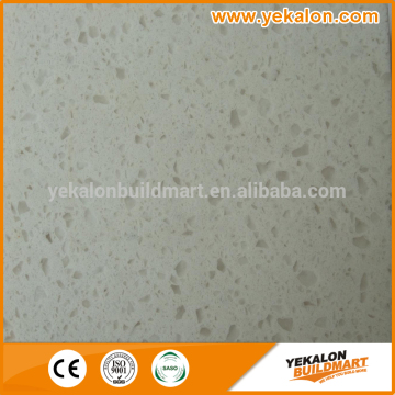 Best Price Yekalon Quartz Stone,sparkle white quartz,white quartz countertop
