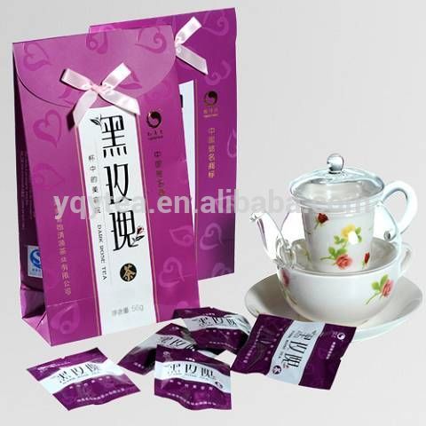 lovely heart Dark Rose tea, weight loss tea, gift tea