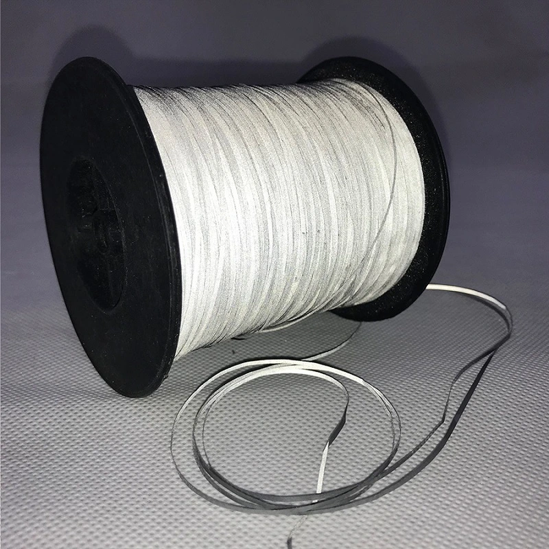 100% Polyester High Quality Reflective Yarn Reflect Thread for Knitting