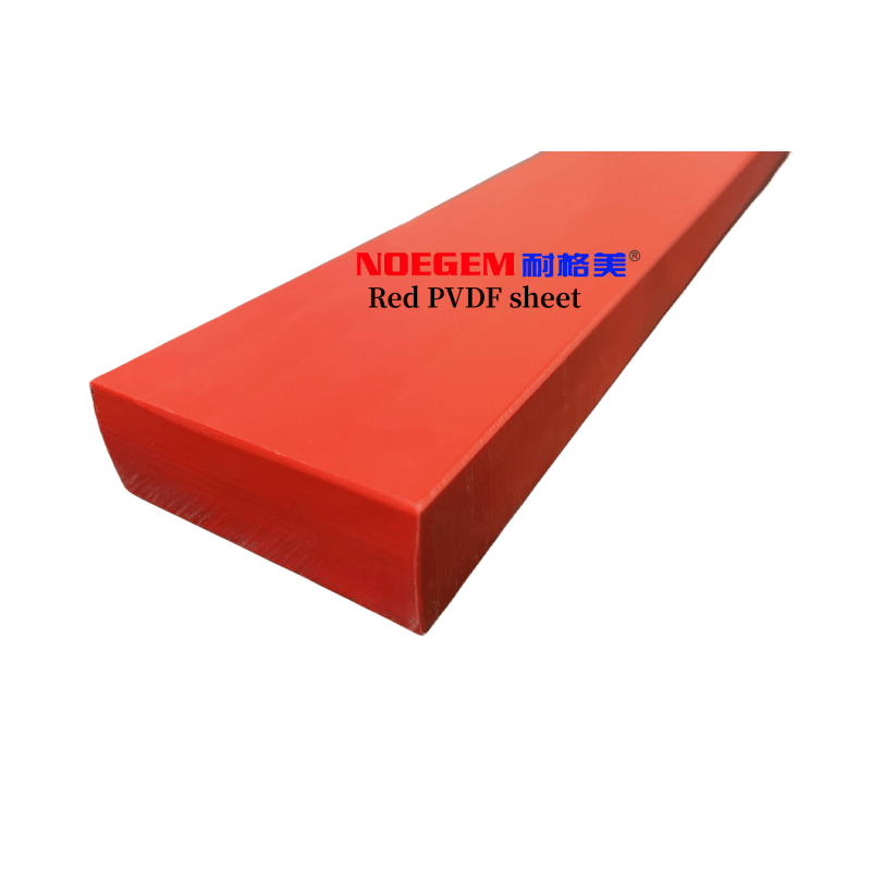 Feuille de PVDF rouge