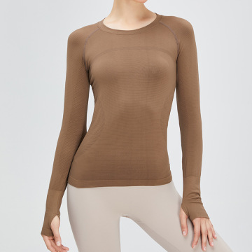 Western Breathable Women Long Sleeve Base Layer Shirts