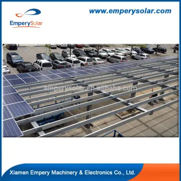 Hot Gavanlized steel carport Solar Panel Mounting Bracket /PV Mounting Structure for Solar Panel / Solar Panel Carport