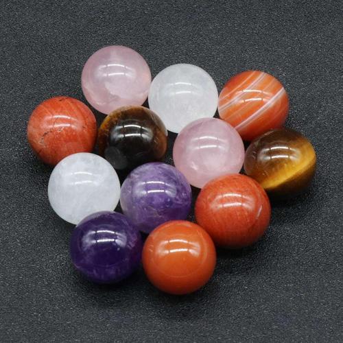 18MM Chakra Gemstone Balls Stress Relief Home Decoration