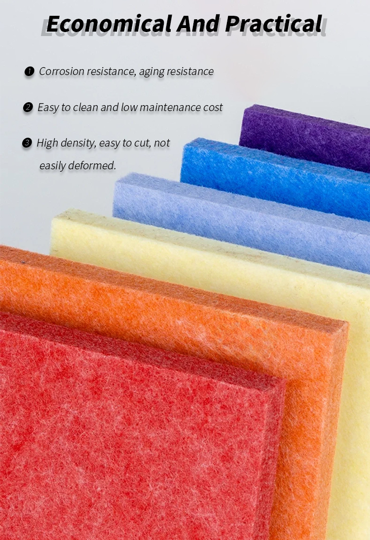 polyester acoustic panel
