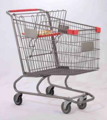 american type shopping mall cart trolley