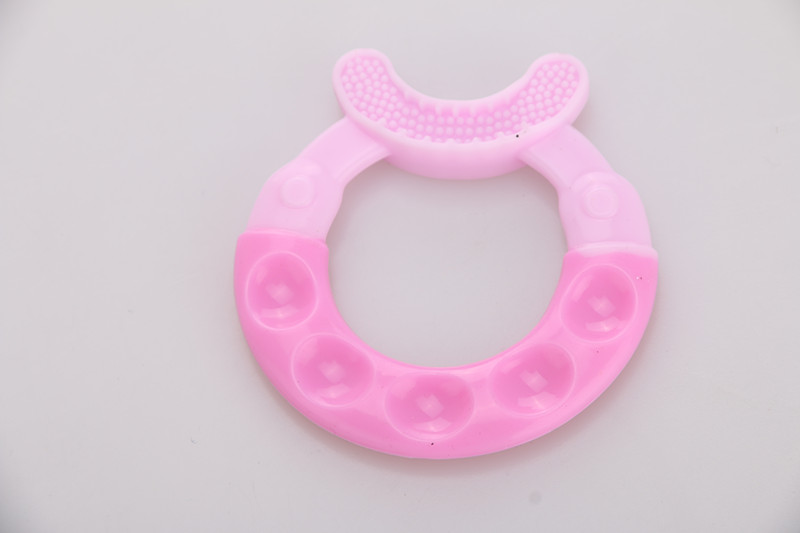 ប្រដាប់ប្រដាក្មេងលេង Silicone Teether ជែលស៊ីលីយូអេសភីអេហ្វភីដោយឥតគិតថ្លៃ