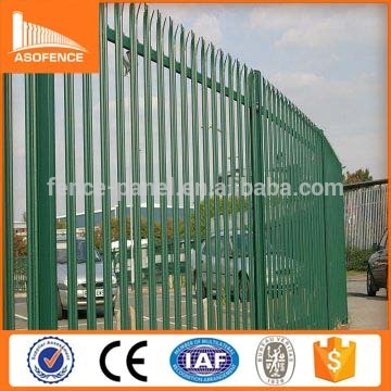 triple point high security palisade fence/safety palisade fencing