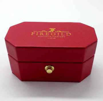 Special Design Cheap Red Leather Storage Case Box