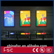 Wall mount acrylic sandwich frames