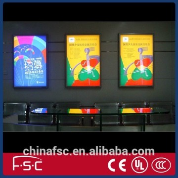 Wall mount acrylic sandwich frames