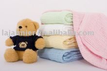 BB025-Cellular baby blanket
