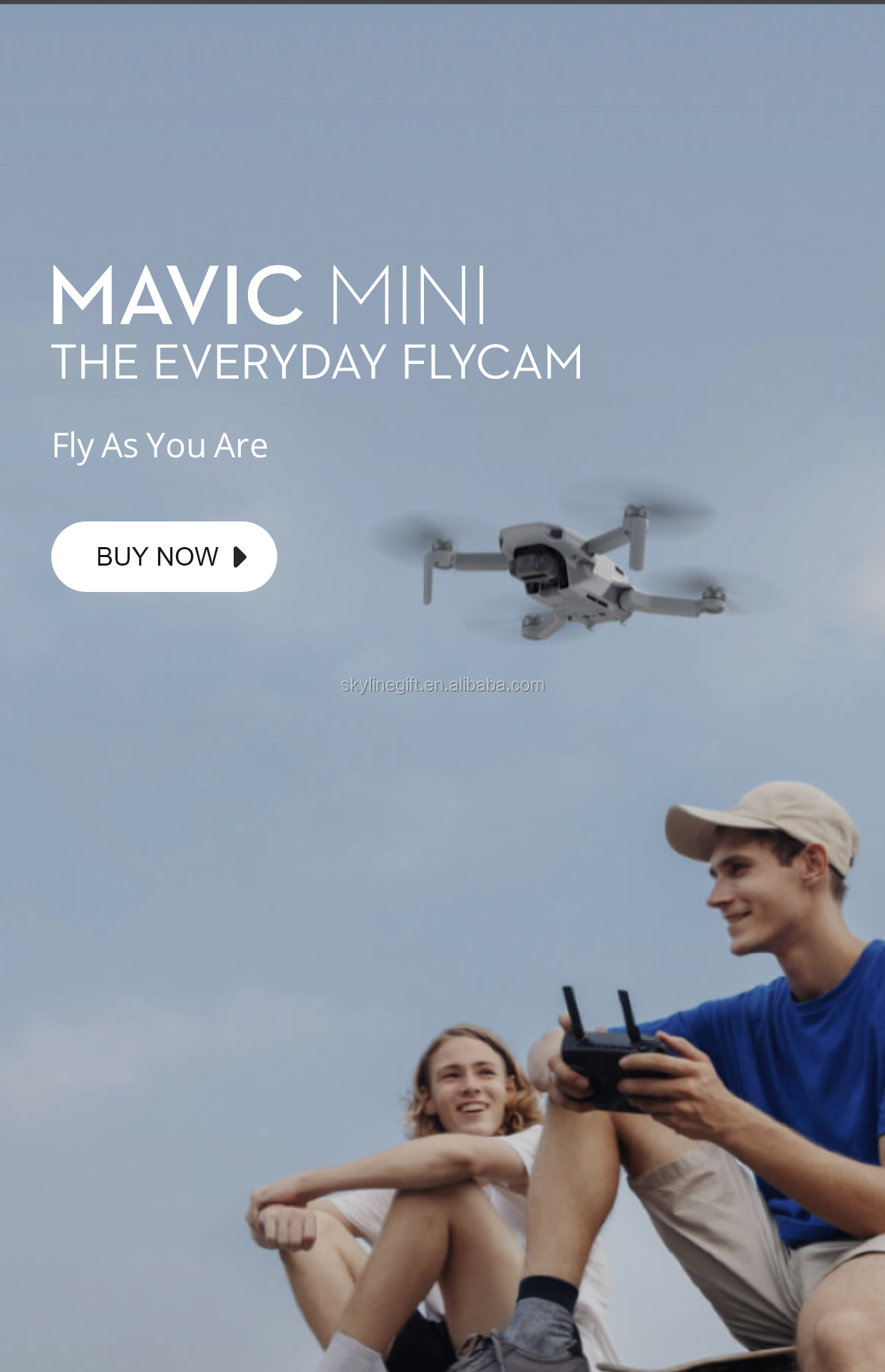 DJI Mavic mini drone 4 km HD Video 3 Axis Gimbal 2.7K Camera 30 min Max Flight Time