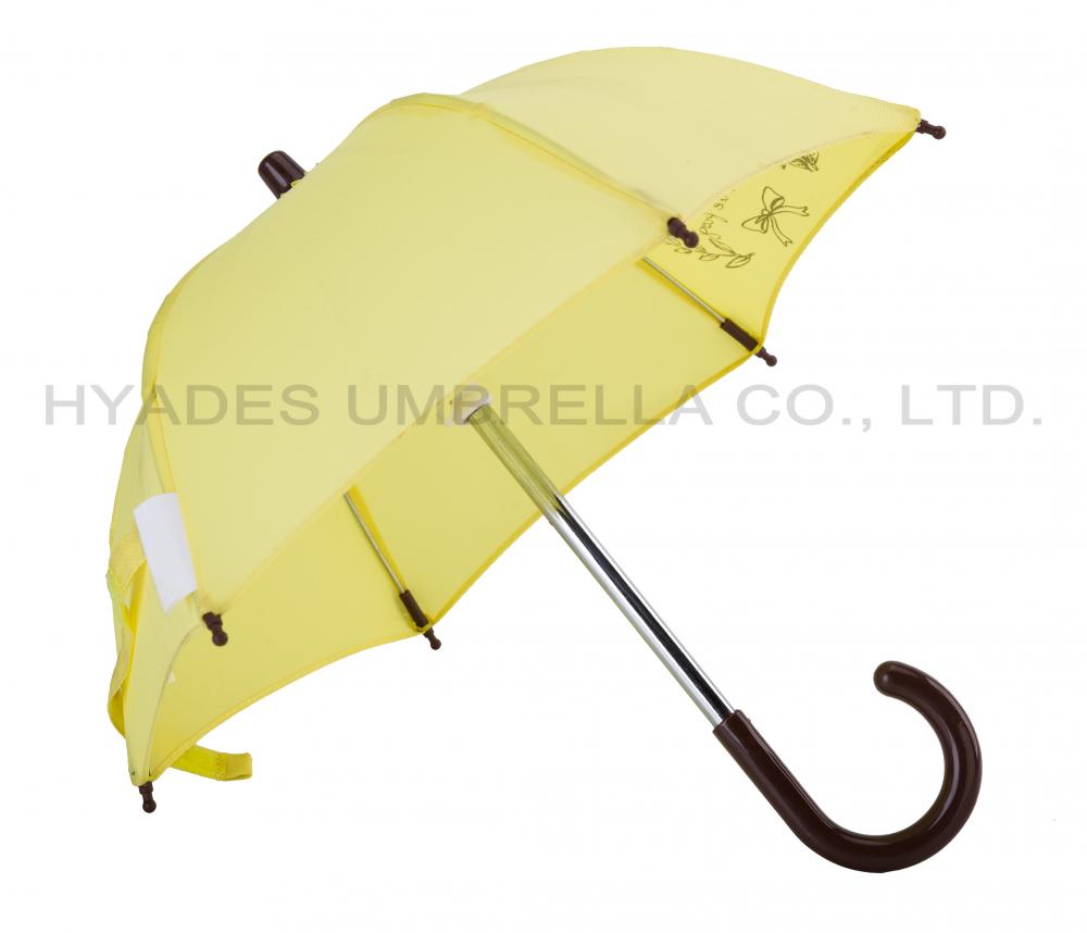 Yellow Decorative Display Small Toy Umbrella