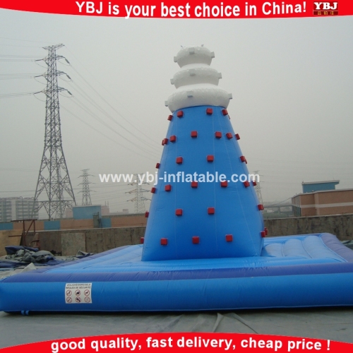 2015 kids outdoor climbing wall /inflatable rock climbing wall/ rock climbing wall