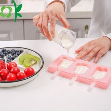 Food Grade Silicone Ice Cream Mold