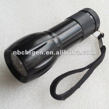Portable 4" Nine Aluminum LED Torch