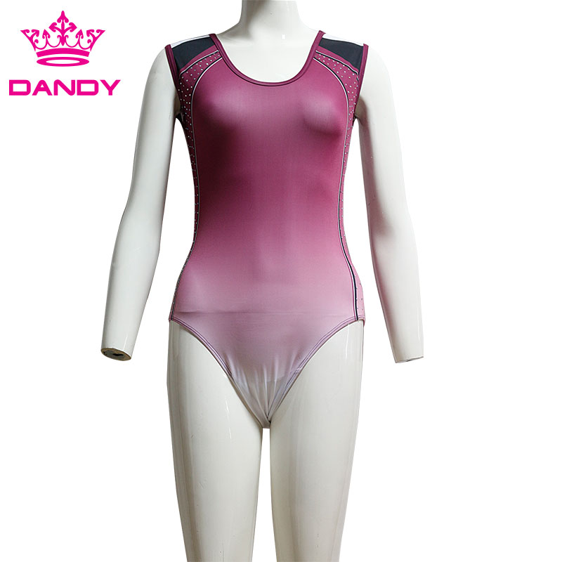 burgundy leotards