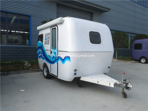 Nieuw ontwerp kleine huis reizen 5m RV trailers